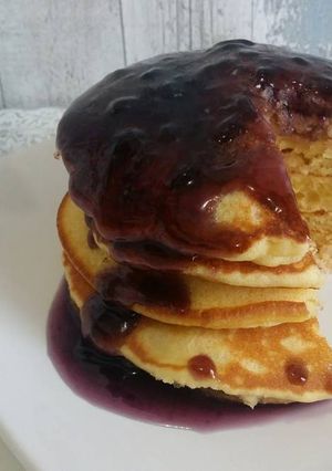 Foto resep Blueberry Pancake