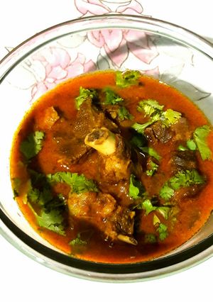 A picture of Mutton Rogan Josh.