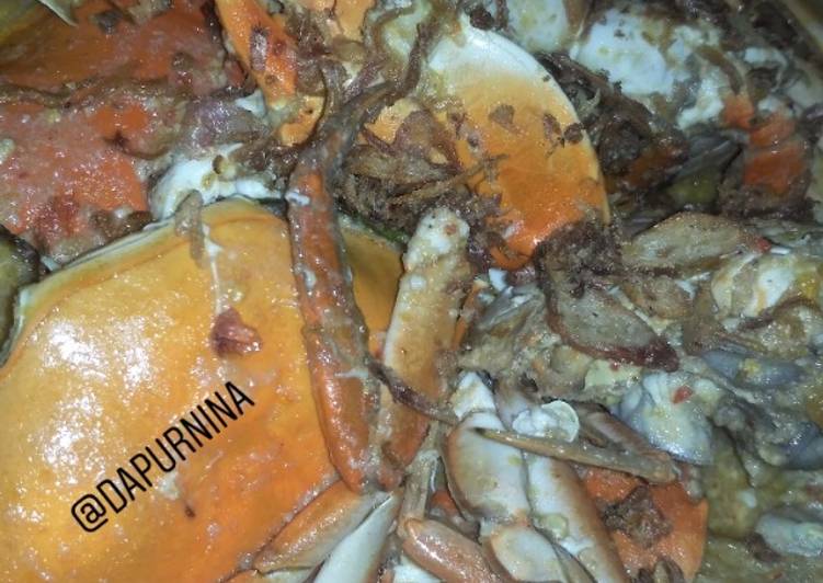 Langkah Mudah untuk Membuat Kepiting telur pedas 🐣, Lezat Sekali