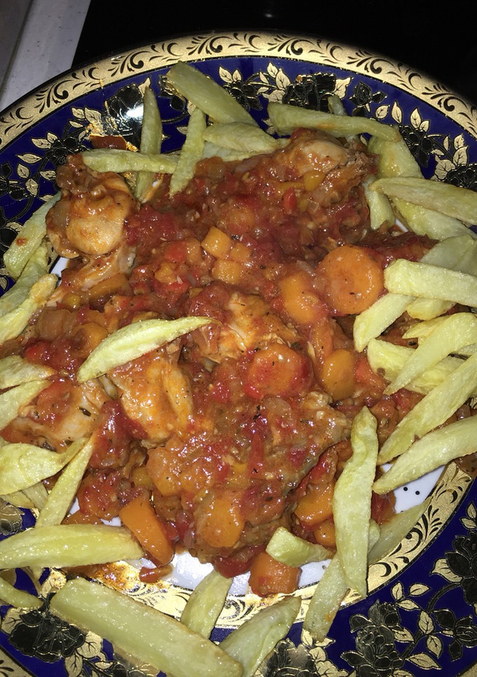 Una foto de Conejo en tomate