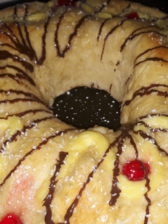 Una foto de Rosca de Pascua súper esponjosa!