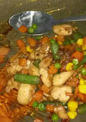 Foto resep Ayam filet oseng sayuran