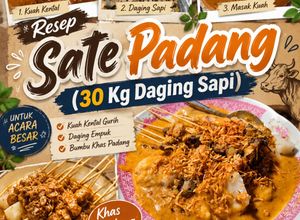 Foto resep Sate Padang (Untuk Porsi Acara Besar)