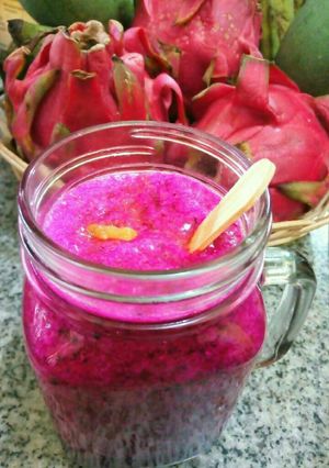 Foto resep Jus buah Naga