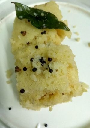 A picture of Dhokla.