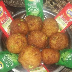 A picture of Healthy Deep fry Nuggets.(evening tea snacks).