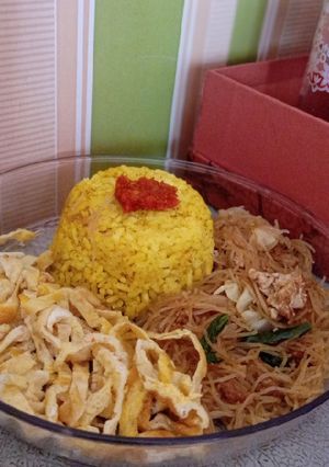 Foto resep Nasi kuning instan