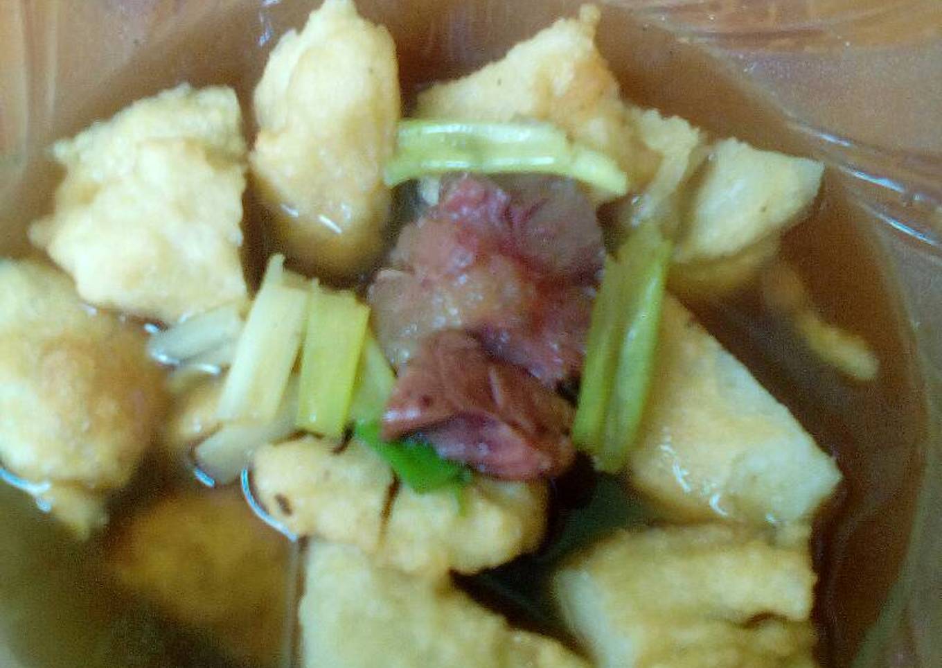 Model Gandum Kuah Daging Sapi Dadakan