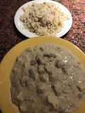 Lomo Strogonoff con spaetzles