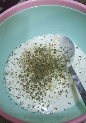 A picture of Biryani sauce.