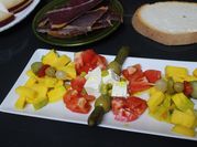 Una foto de mango salado