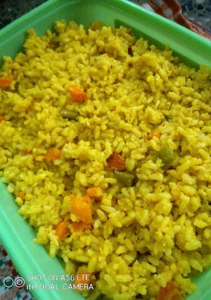 A picture of Garlic Fried Rice.
