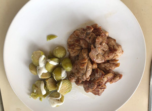 Una foto de Keto - Mollejas al Limón