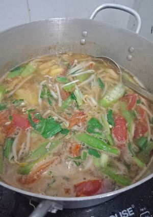 Hình của món Canh chua cá cơm.