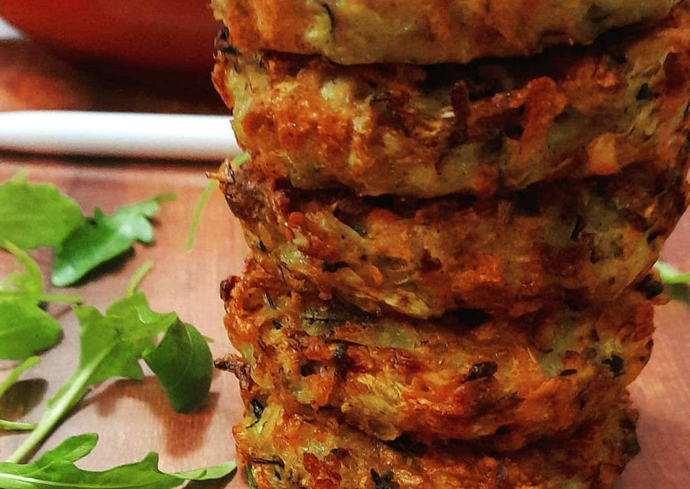 Galettes de légumes rapés