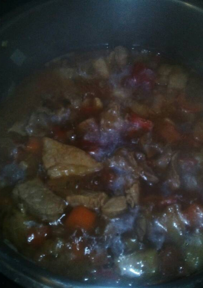 Una foto de Magro con salsa soja