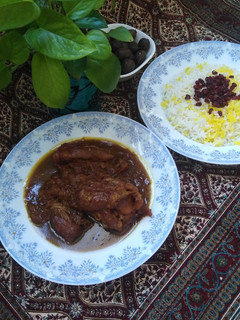 عکسی از دستور چلو ماهیچه معروف "پسران کریم"