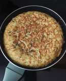 Tortilla de patatas cocidas en microondas