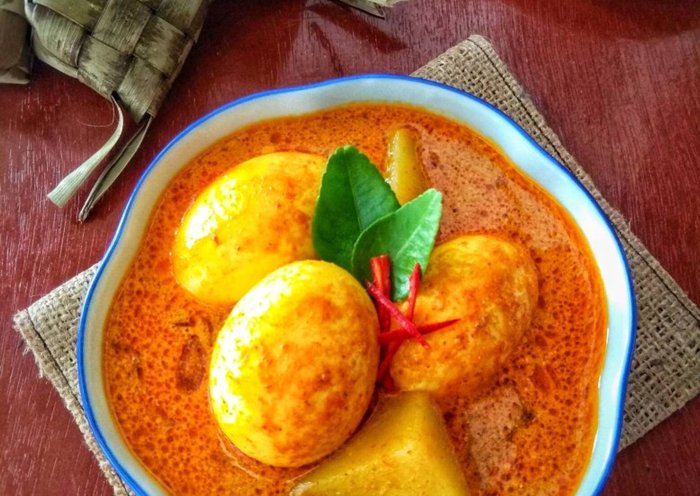 Gulai Telur Kentang Padang