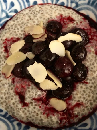 Easy Way Prepare Chia pudding - vegan the Delicious Perfect