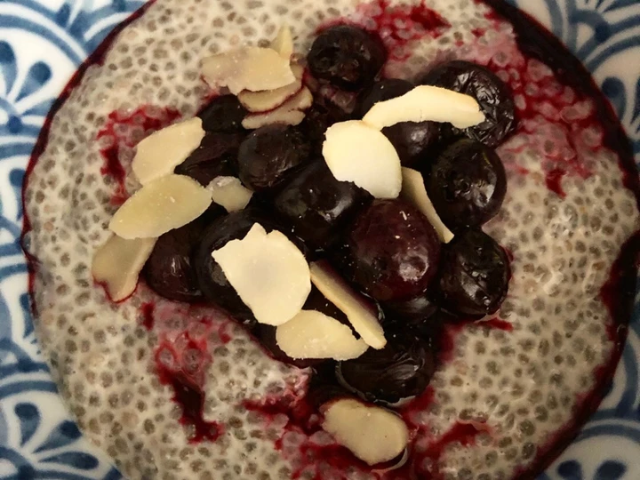 Easy Way Prepare Chia pudding - vegan the Delicious Perfect