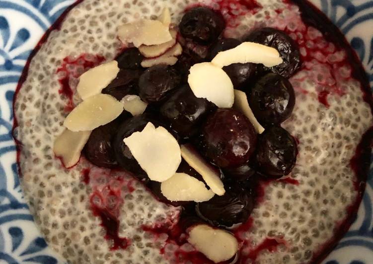 Recipe of Homemade Chia pudding - vegan