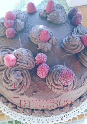 Foto di Torta fondente ai frutti rossi