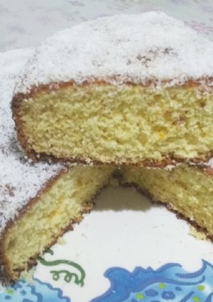 Una foto de Torta de naranja