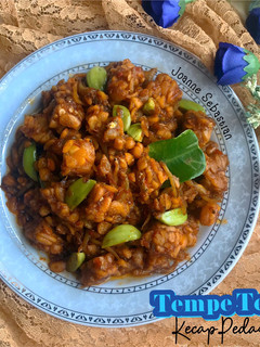 Foto resep Tempe Teri Kecap Pedas