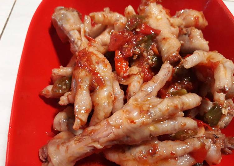 Oseng Ceker Mercon gampang