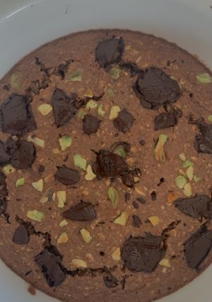 Foto di Peanut butter/choco baked oat🍫🥜