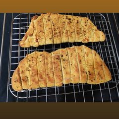 A picture of Cheese garlic bread sticks.