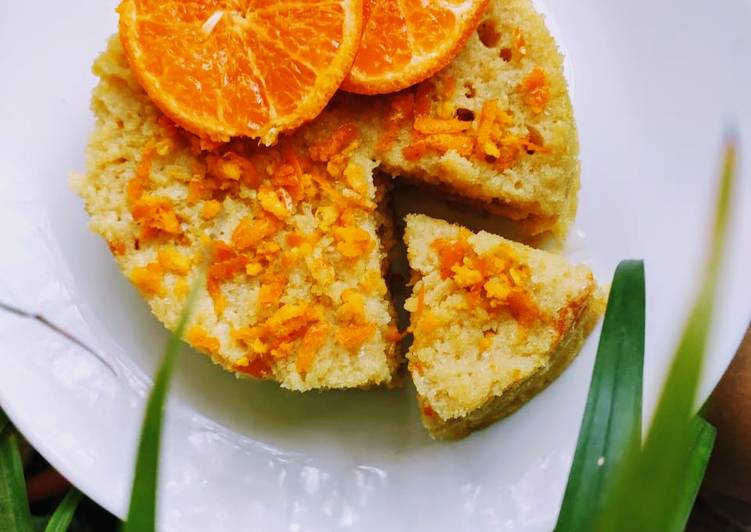 Easiest Way to Make Super Quick Homemade Orange cake eggless