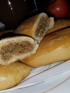 A picture of Meat pocket pie.