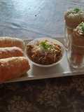 Bhaji cone chaat