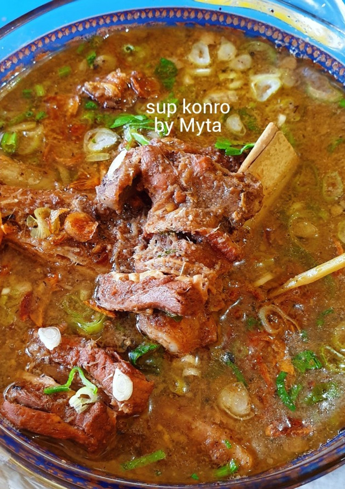 Foto resep Sup konro khas Makassar