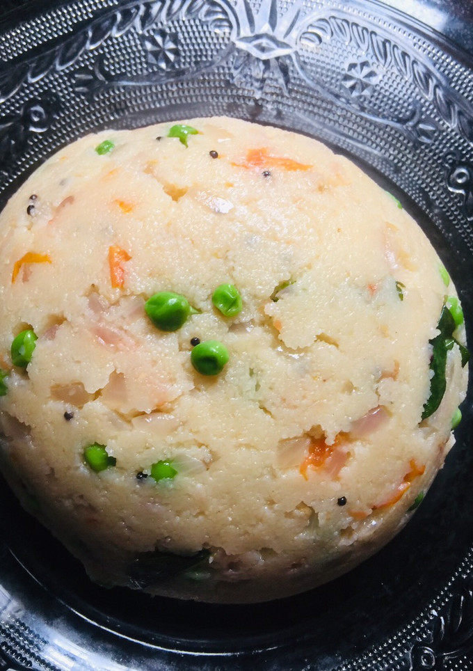 A picture of Rava upma.