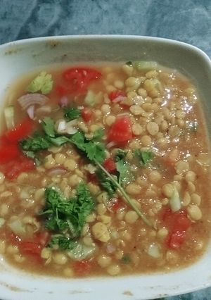 A picture of Chany ki Dal ki Chat.