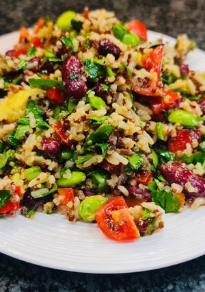 Foto di Insalata di riso e quinoa