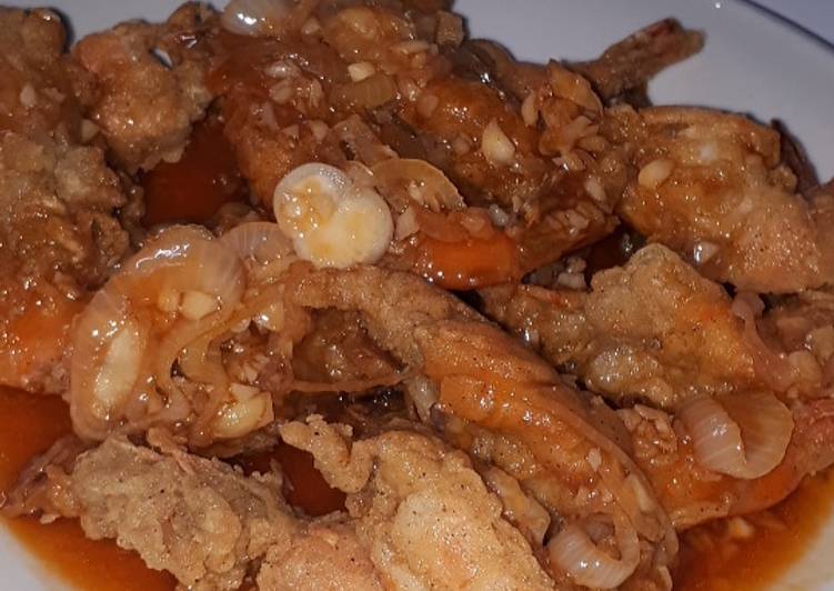 Cara Gampang Membuat Udang Asam Manis Crunchy, Lezat Sekali
