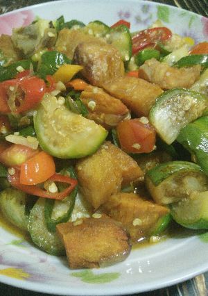 Foto resep Oseng jambal Terong
