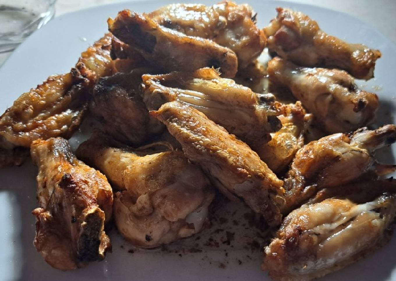 Pollo al limón en freidora de aire