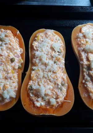 Una foto de Calabazas a la ricotta
