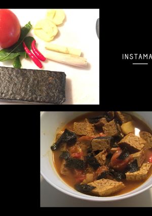 Foto resep Tempe Kuning Balut Seaweed Kuah Pindang (Re-cook)