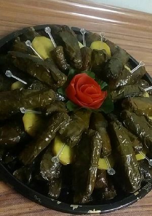 صورة لوصفة محاشي ورق عنب