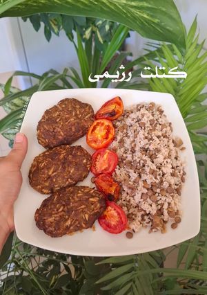 عکسی از دستور کتلت رژیمی