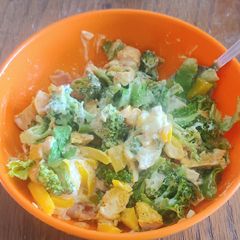 A picture of Chicken healthy salad.