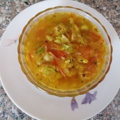 A picture of Oil free vegetables curry.