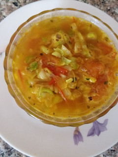 A picture of Oil free vegetables curry.
