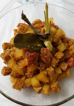 Foto resep Sambel goreng kentang tempe